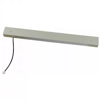 Synergy 21 LED sufitowy panel biurowy szary - ściemnialny
