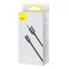 Przewód Baseus Crystal Shine USB na USB-C, 100W, 2m (czarny)