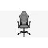 Uniwersalny fotel gamingowy Aerocool Crown AeroSuede z wyściełanym siedziskiem, kamiennoszary