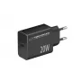 Ładowarka sieciowa ESPERANZA EZC104K 20W Czarna, zasilacz USB do urządzeń przenośnych
