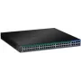 TRENDnet TPE 5048WS - Przełącznik - Smart - 48 x 10/100/1000 (PoE+) + 4 x Combo Gigabit-SFP - Desktop, do montażu w szafie rack - PoE+ (740 W) - AC 100 - 240 V (TPE-5048WS)