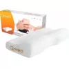 Poduszka rehabilitacyjna do spania MDH CONTOUR PILLOW S, pianka, 570×330×90 mm, gęstość 80 kg/m³, ergonomiczne regulowane podparcie