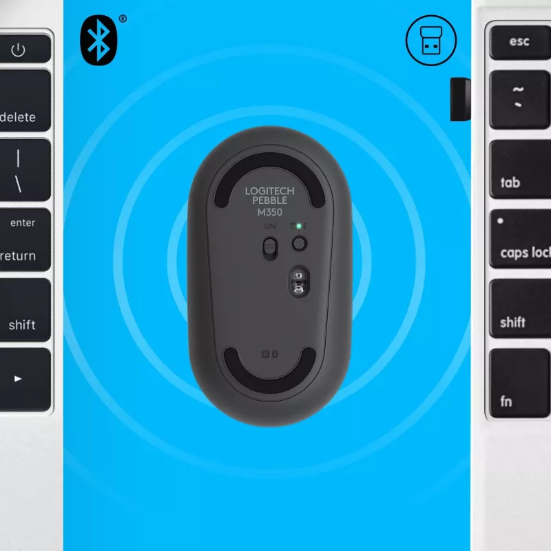 Mysz USB Optyczna Bezprzewodowa M350/GRAPHITE 910-005718 Logitech