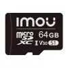 Karta pamięci MicroSD IMOU ST2-64-S1 64 GB, Class 10, Odczyt 95 MB/s, Zapis 35 MB/s, U3 V30