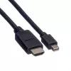 Kabel wideo ROLINE - Mini DisplayPort (M) do HDMI (M)