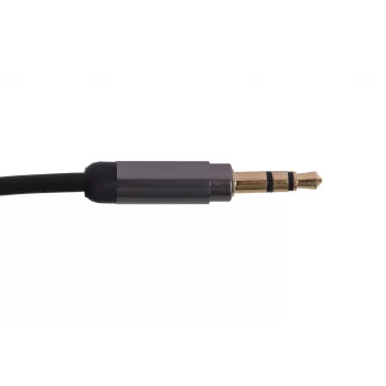 Gembird CCAP-444-1M Kabel audio 3,5 mm Czarny (CCAP-444-1M)