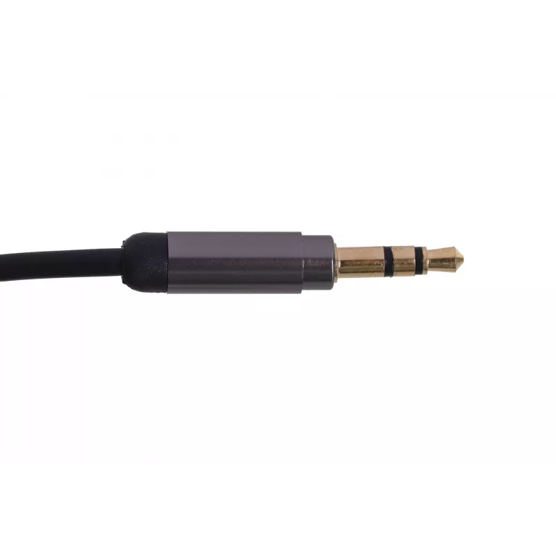 Gembird CCAP-444-1M Kabel audio 3,5 mm Czarny (CCAP-444-1M)