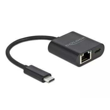 Adapter USB Type-C DeLOCK 66644 Gigabit LAN Power Delivery