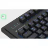 Przewodowa mechaniczna klawiatura pełnowymiarowa KeySonic KSK-8202ELU-T (DE) — USB, układ niemiecki, czarna