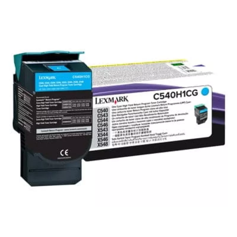 Toner Lexmark C540H1CG 2500 stron cyjan