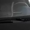 Tymczasowa karta parkingowa Tellur TLL171251 — metaliczna czerń, wyświetla dwa numery telefonu