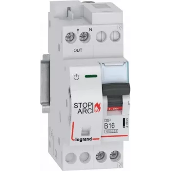 Urządzenie do wykrywania zwarć łukowych (AFDD) Legrand 415922 z wyłącznikiem nadprądowym (LS) do ochrony elektrycznej