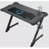 Onex | Biurko gamingowe RGB z uchwytem na kubek, hakiem na słuchawki, uchwytem na gamepad, 114 cm (szer.) | GD1200Z | czarne
