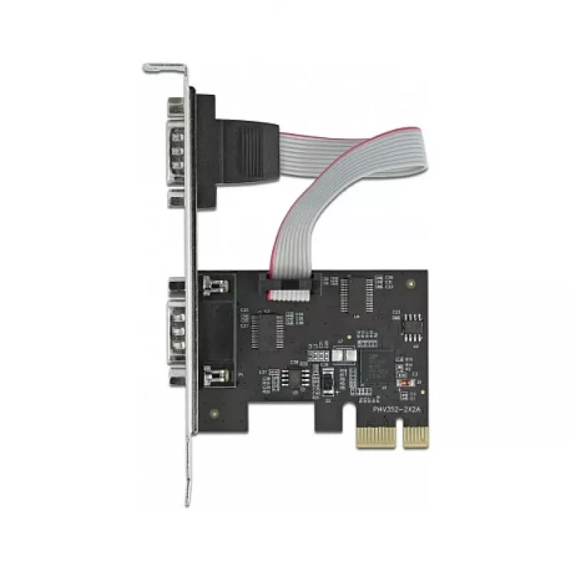 Karta rozszerzeń DeLOCK PCI Express x1 na 2 x szeregowe RS-232