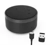 Lenovo 4XD1C82055 głośnik konferencyjny do PC USB Type-C Czarny