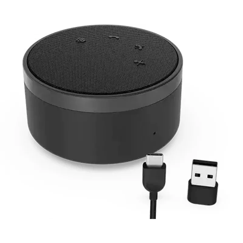 Lenovo 4XD1C82055 głośnik konferencyjny do PC USB Type-C Czarny
