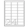 Avery - etykiety adresowe - biały - 63,5 x 33,9 mm - 2400 etykiet (100 arkuszy x 24) (L7159-100)