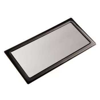 Filtr przeciwkurzowy do chłodnic 240 mm DEMCiflex DF0031 — czarna ramka i czarna siatka