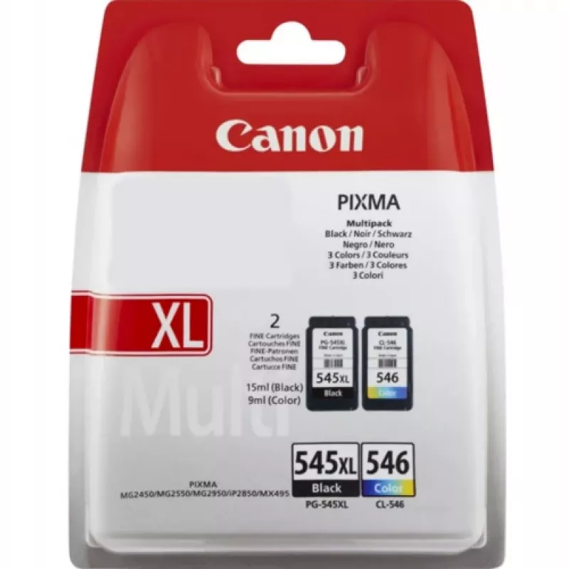 Kaseta Canon PG-545XL/CL-546 Czarna i Kolorowa