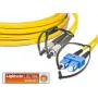 Lightwin LDP-09 FC-SC 15.0 FD Kabel światłowodowy 15 m OS2 Żółty (LDP-09 FC-SC 15.0 FD)