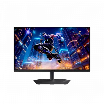 27-calowy monitor gamingowy GIGABYTE MO27Q3 QD‑OLED QHD — 2560x1440, 360Hz, 0,03ms, 250 cd/m², HDR True Black 400, HDMI 2.1, DP 1.4
