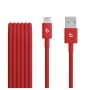 Apple Beats USB-A do USB-C Pleciony Kabel (1,5 m) - Rapid Red (MFEJ4ZM/A)