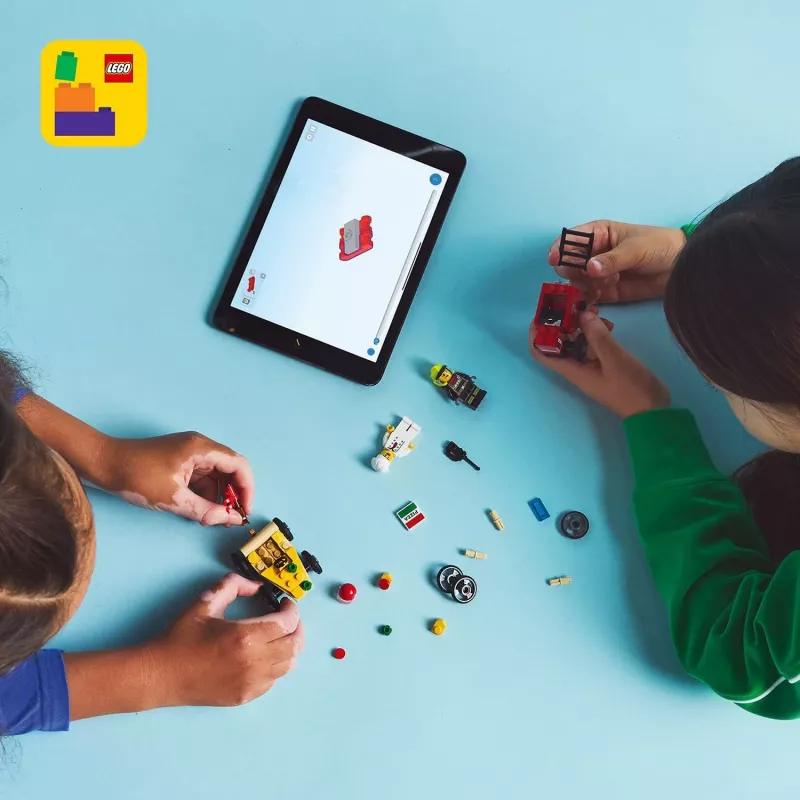 LEGO CITY 60458 Pizza kontra wóz strażacki