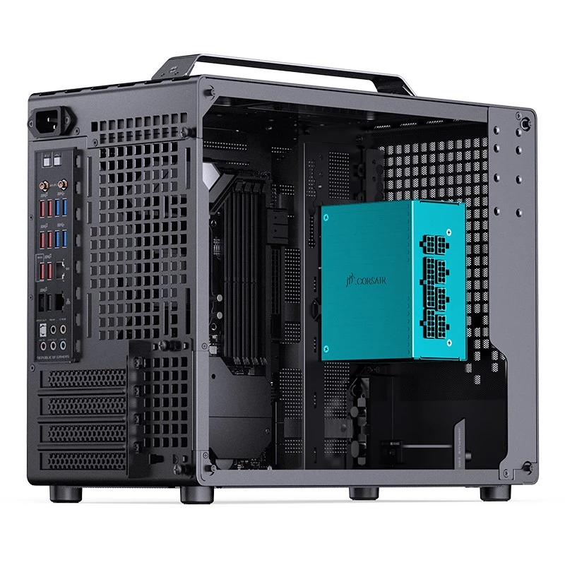 Jonsplus MATX Handle Case Z20 - czarny