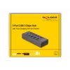 Koncentrator USB Delock 64248 5 Gb/s 2 x Typ-A 2 x Typ-C 1 port szybkiego ładowania