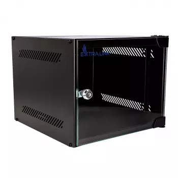 EXTRALINK LITE 4U 10 280X310 naścienna szafa rack czarna