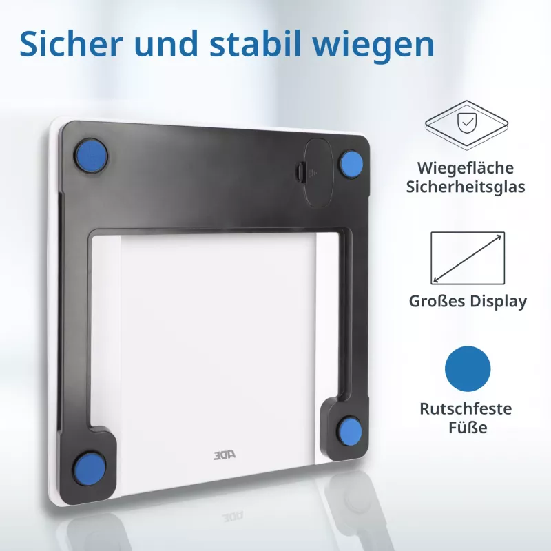 Waga analityczna ADE BA2300-2 z Bluetooth i pomiarem tkanki tłuszczowej