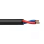 Kabel audio PROCAB PLS215/1 100m czarny miedź AWG 16