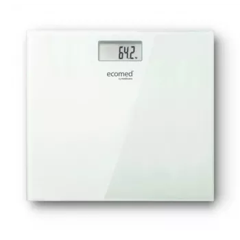 Ecomed by Medisana PS-72E waga osobowa - 150 kg, platforma szklana, biała