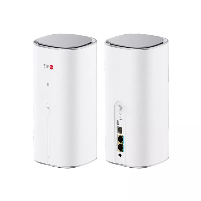 Router ZTE G50 Wi‑Fi 7 5G dwupasmowy router z SDX72‑1, 2.5 GbE, USB‑C, gniazdo SIM