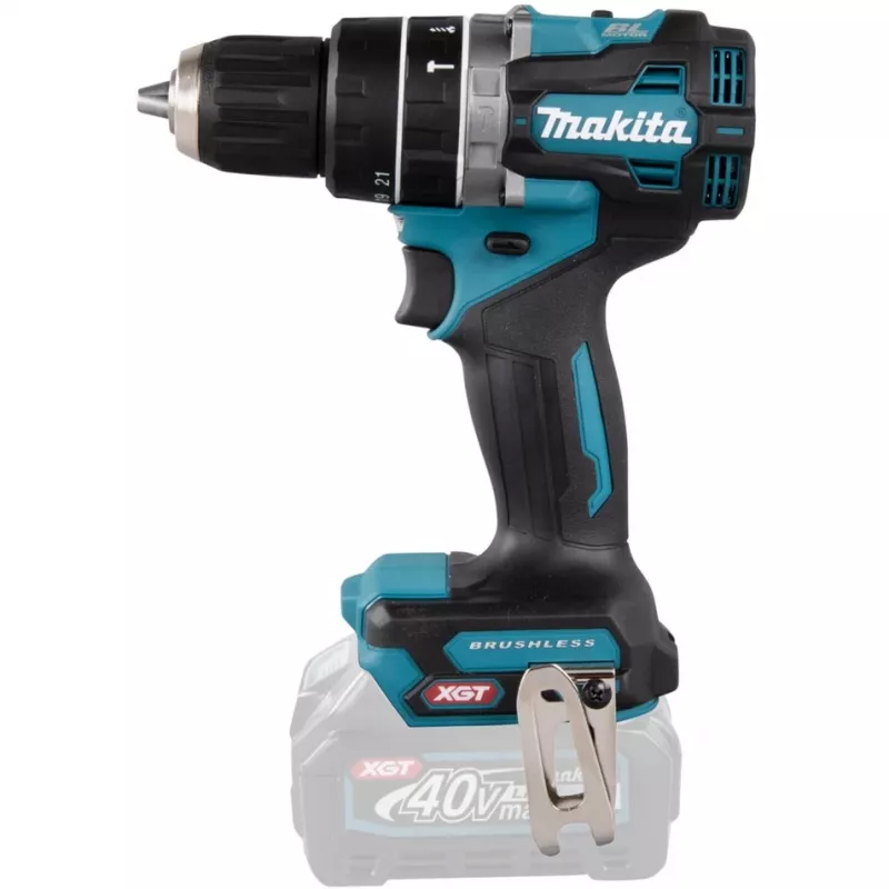 Makita XGT HP002GZ - Młotowiertarka/Wkrętarka - Bezprzewodowa - 2 prędkości - Klucz do uchwytu - 64 N·m - Bez akumulatora - 40 V (HP002GZ)
