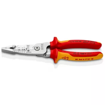 Striptaser do kabli Knipex 13 76 200 ME 6 mm pojemność zdejmowania izolacji Czerwony Stal nierdzewna Żółty