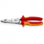 Striptaser do kabli Knipex 13 76 200 ME 6 mm pojemność zdejmowania izolacji Czerwony Stal nierdzewna Żółty
