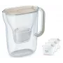 Dzbanek filtrujący wodę BRITA Style Essential 2,4 L z 3 wkładami wymiennymi (piaskowy)