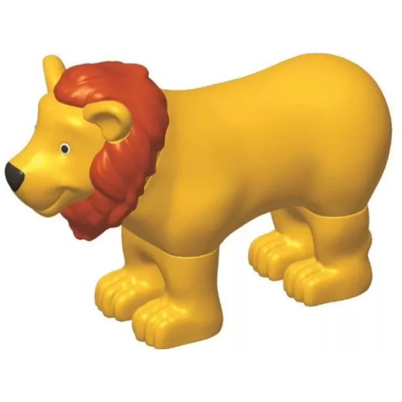 Zabawka dla niemowląt MALIK Magnetic Mini Animals Jungle model 62323 — zestaw magnetycznych figurek zwierząt