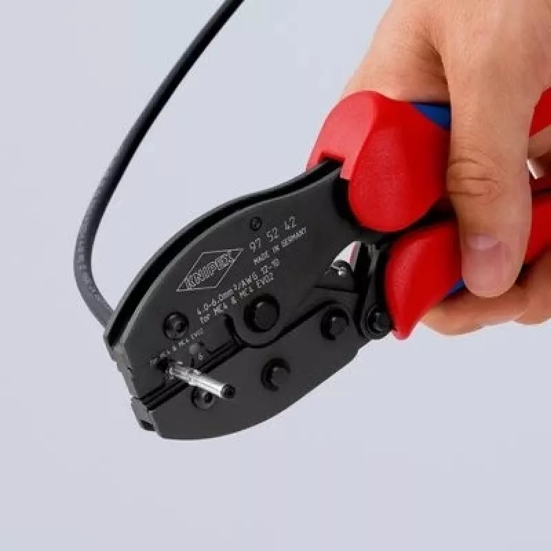 KNIPEX PreciForce szczypce do zaciskania f. MC4 / EVO2