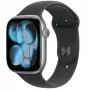 Zegarek Series 11 GPS 46mm Koperta ze szczotkowanego aluminium w kolorze kosmicznej szarości z czarnym paskiem Sport Band – M/L
