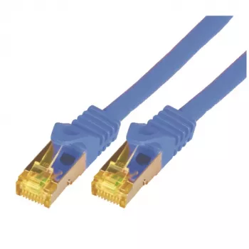 Kabel sieciowy M-Cab 7,5 m RJ-45 Cat7 niebieski S/FTP
