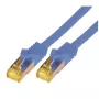 Kabel sieciowy M-Cab 7,5 m RJ-45 Cat7 niebieski S/FTP