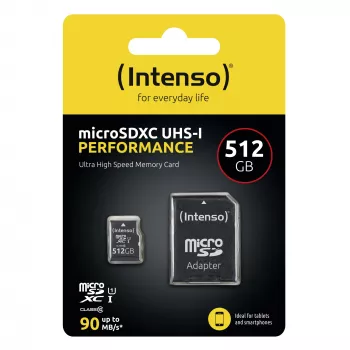 Pamięć Flash Intenso 512 GB UHS-I microSD CL10
