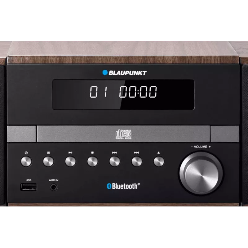 Mikrosystem Bluetooth RDS/ID3 tag CD/MP3/USB/AUX/ClockAlarm