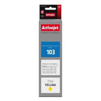 Activejet AE-103Y tusz (zamiennik Epson 103 C13T00S44A; Supreme; 70 ml; żółty)
