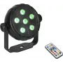 LED spot EUROLITE PK-3 USB TCL 3W RGB – kompaktowy spot RGB zasilany przez USB, 3W