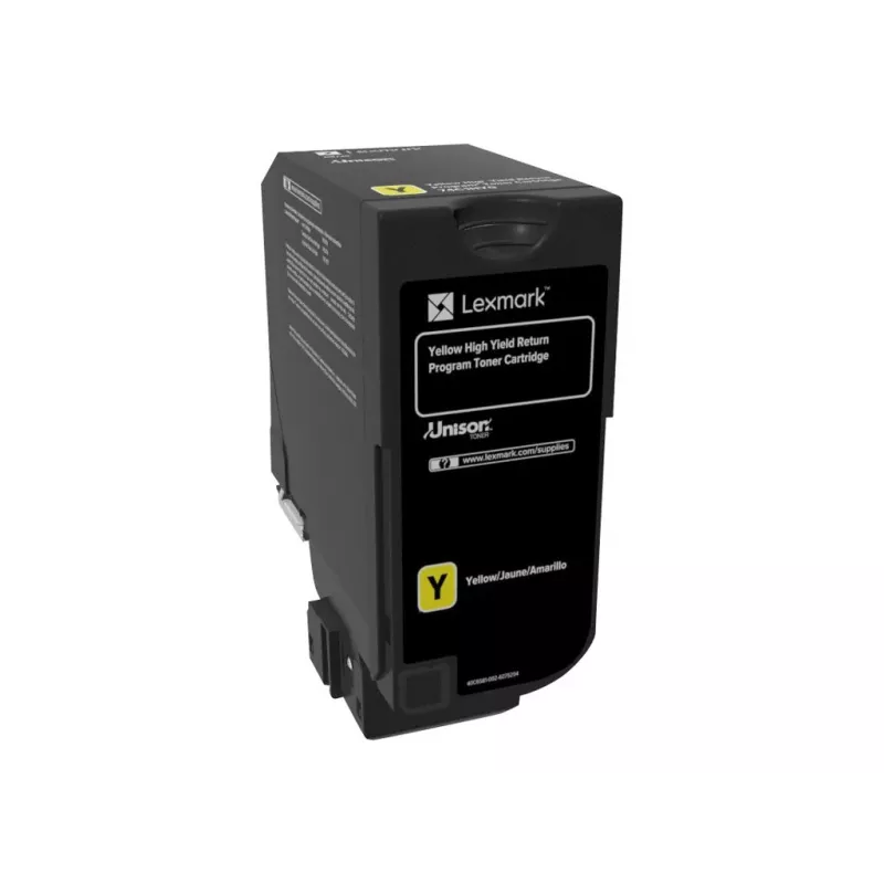 LEXMARK 74C2HY0 Toner Lexmark 74C2HY0 żółty 12 000 str. CS725de / CS725dte