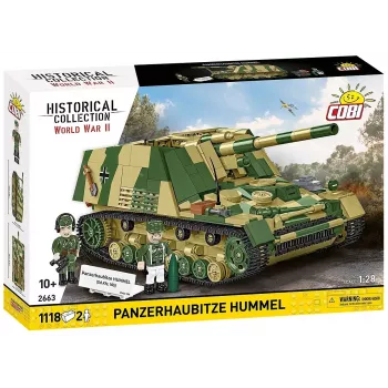 Zestaw konstrukcyjny Cobi Panzehaubitze Hummel 1118 elementów model do składania