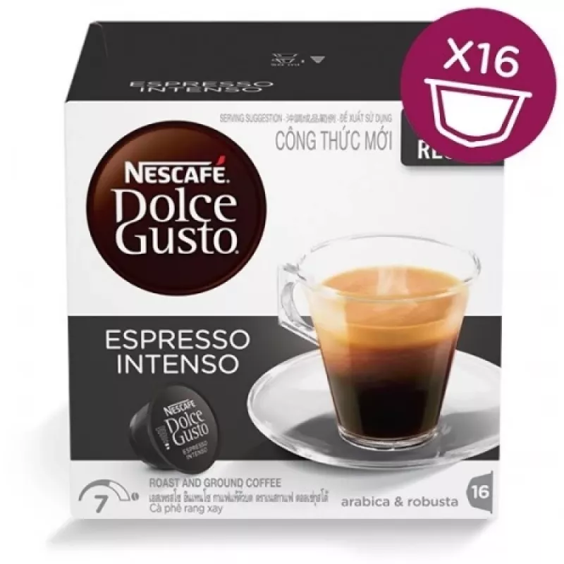 Kawa Nescafe Dolce Gusto Espresso Intenso, 16 kapsułek